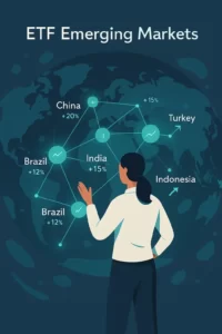 Подробнее о статье Как инвестировать в ETF на развивающиеся рынки: плюсы, риски и примеры